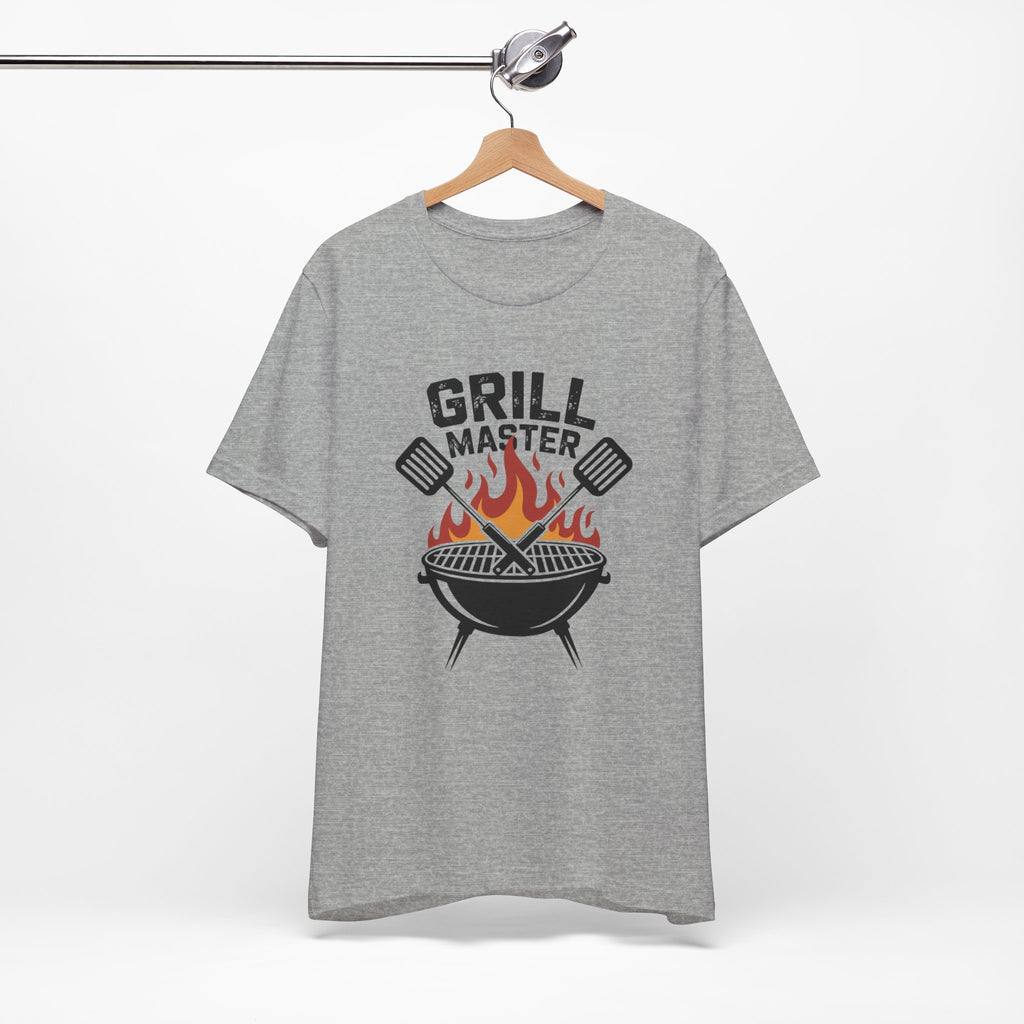 “Grill Master” T-Shirt — BBQ Chef Graphic Tee