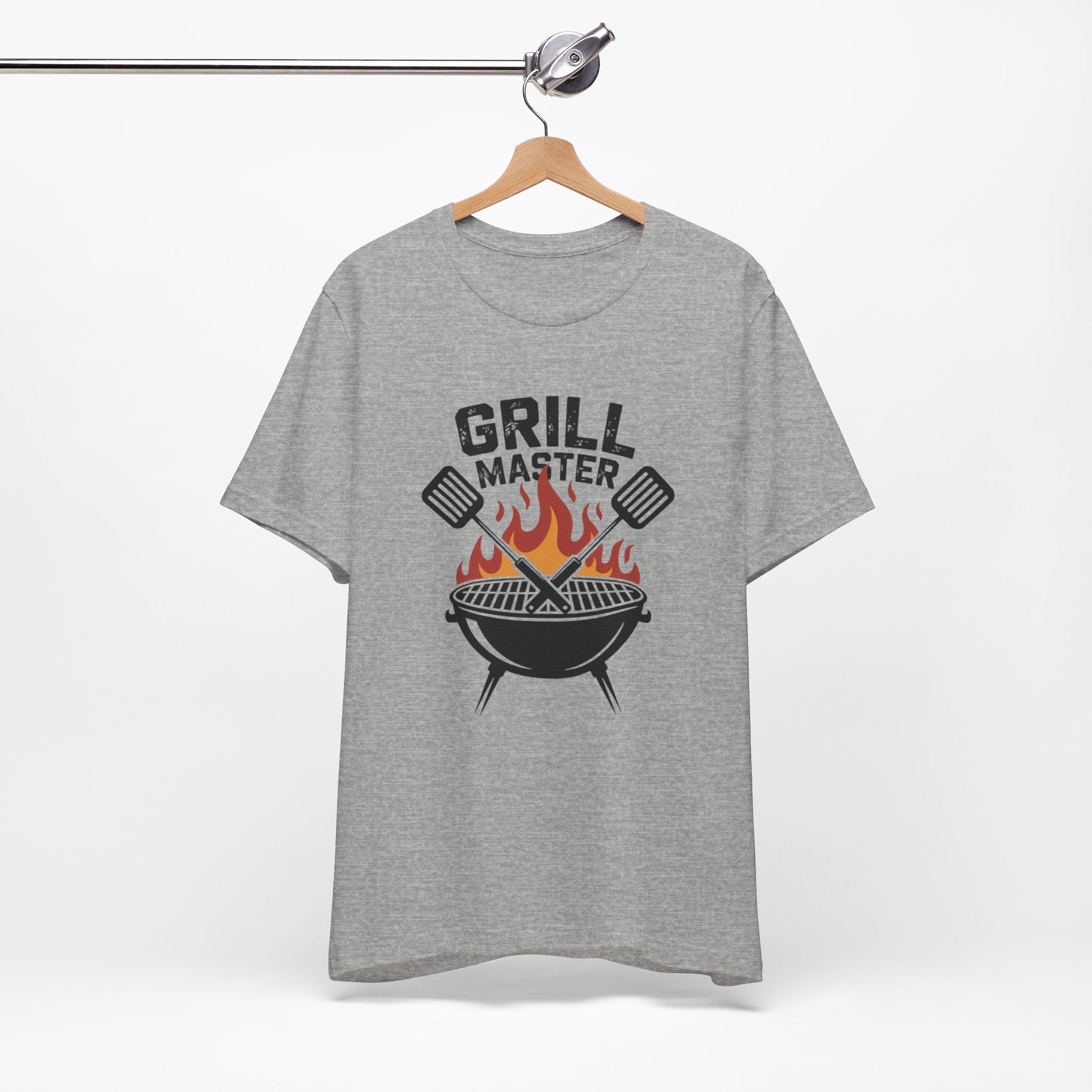 “Grill Master” T-Shirt — BBQ Chef Graphic Tee