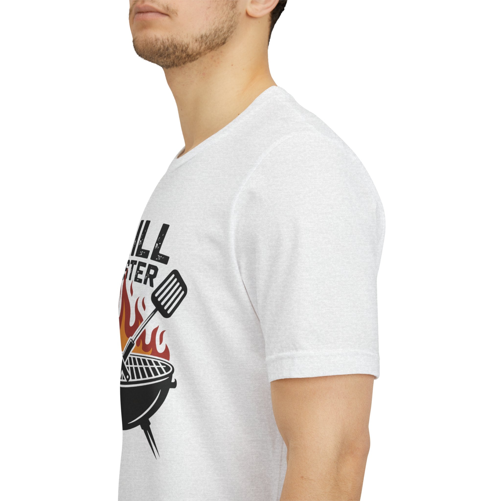 “Grill Master” T-Shirt — BBQ Chef Graphic Tee