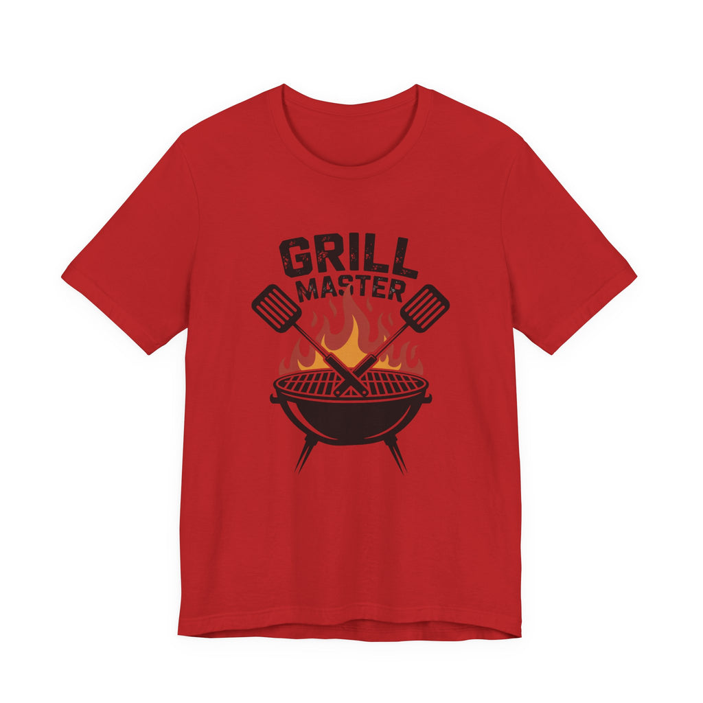 “Grill Master” T-Shirt — BBQ Chef Graphic Tee