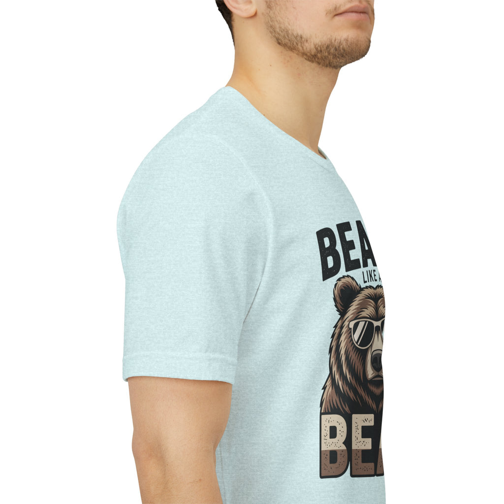 “Beard Like a Bear” T-Shirt — Retro Bear Graphic Tee