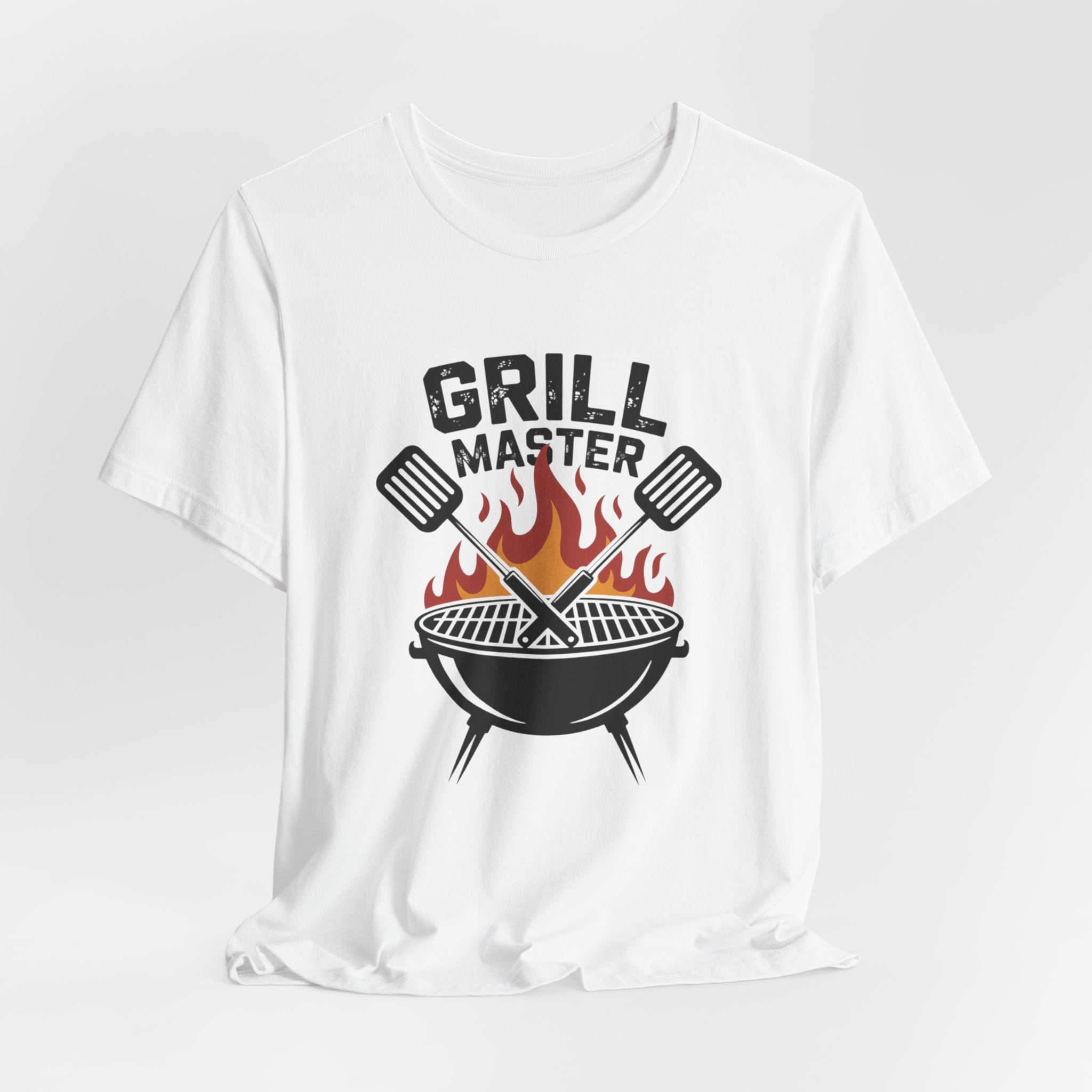 “Grill Master” T-Shirt — BBQ Chef Graphic Tee