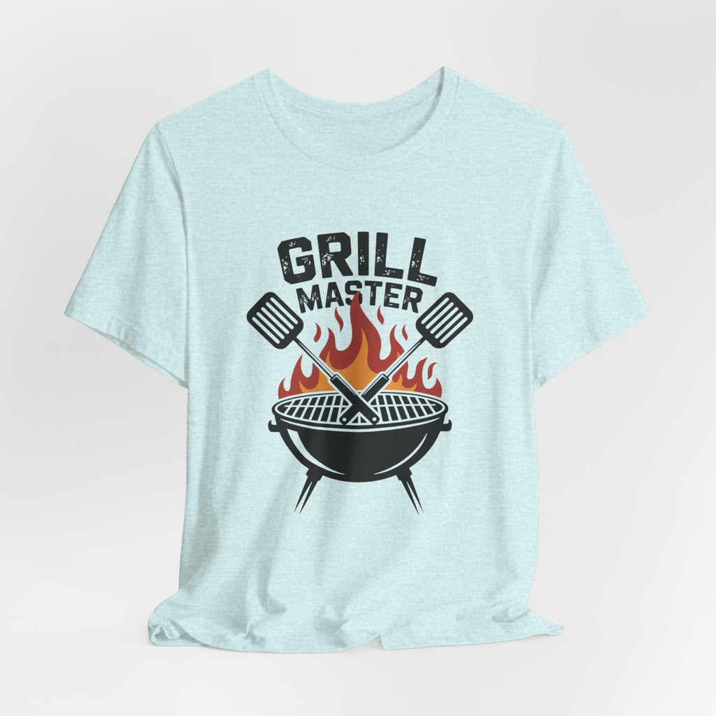 “Grill Master” T-Shirt — BBQ Chef Graphic Tee