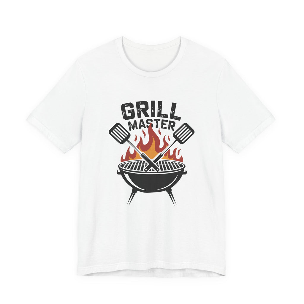 “Grill Master” T-Shirt — BBQ Chef Graphic Tee