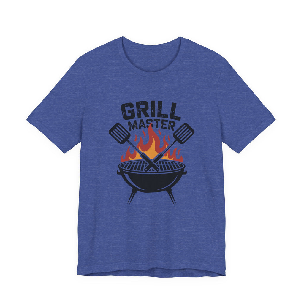 “Grill Master” T-Shirt — BBQ Chef Graphic Tee