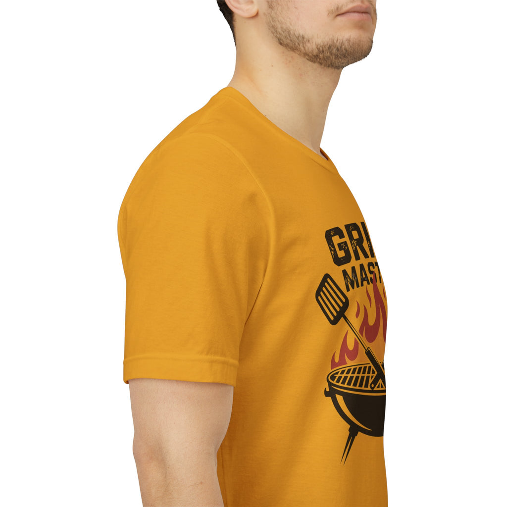 “Grill Master” T-Shirt — BBQ Chef Graphic Tee