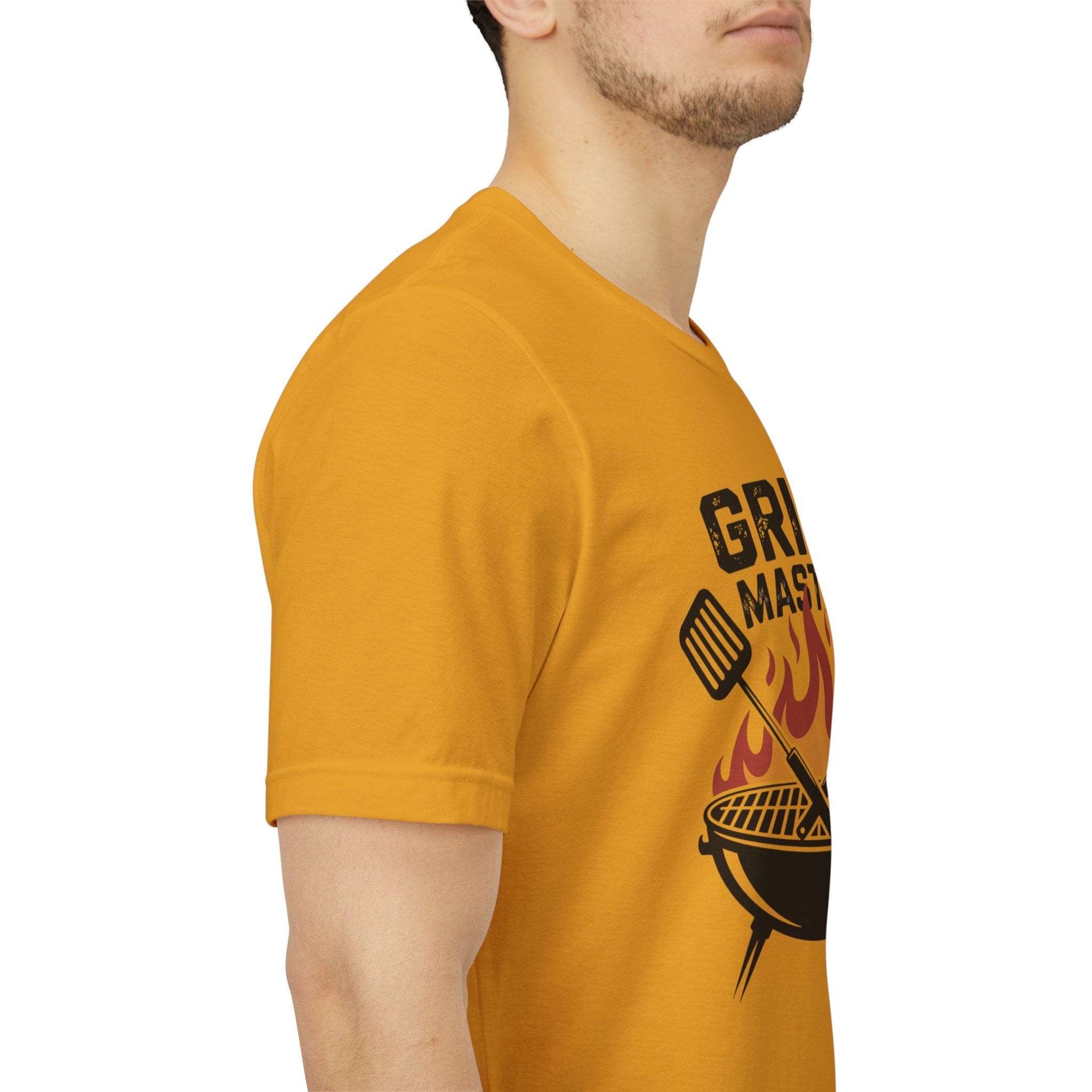 “Grill Master” T-Shirt — BBQ Chef Graphic Tee