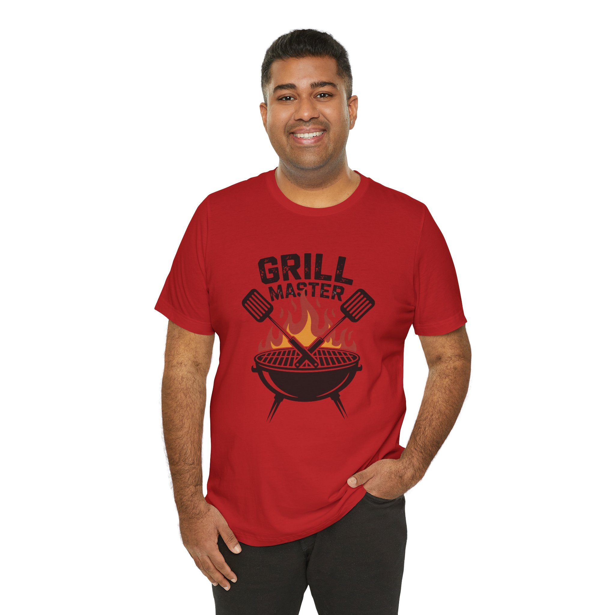 “Grill Master” T-Shirt — BBQ Chef Graphic Tee