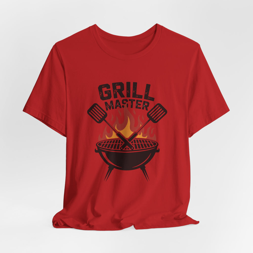 “Grill Master” T-Shirt — BBQ Chef Graphic Tee