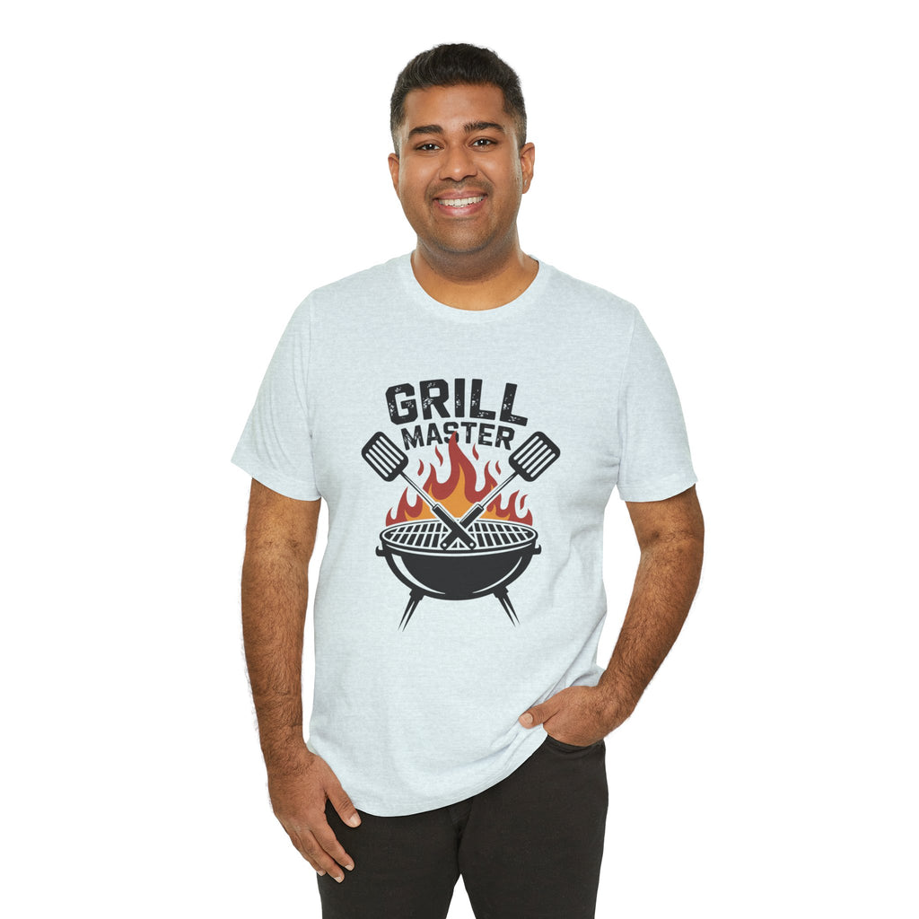“Grill Master” T-Shirt — BBQ Chef Graphic Tee