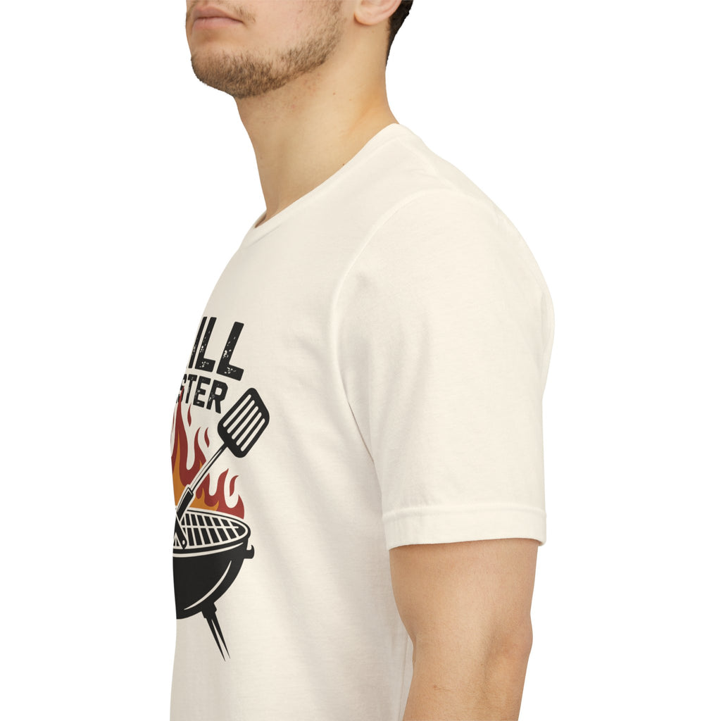 “Grill Master” T-Shirt — BBQ Chef Graphic Tee
