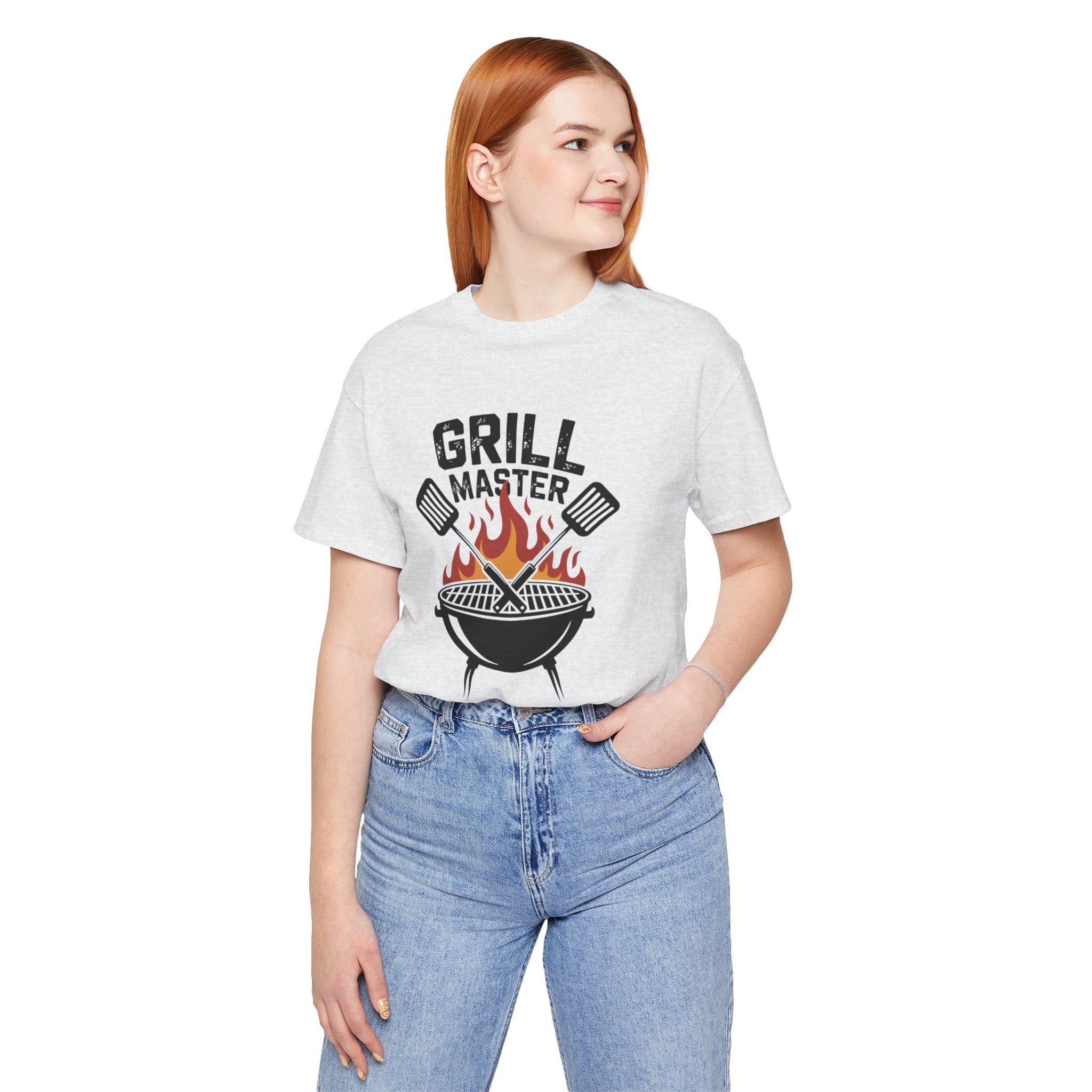 “Grill Master” T-Shirt — BBQ Chef Graphic Tee