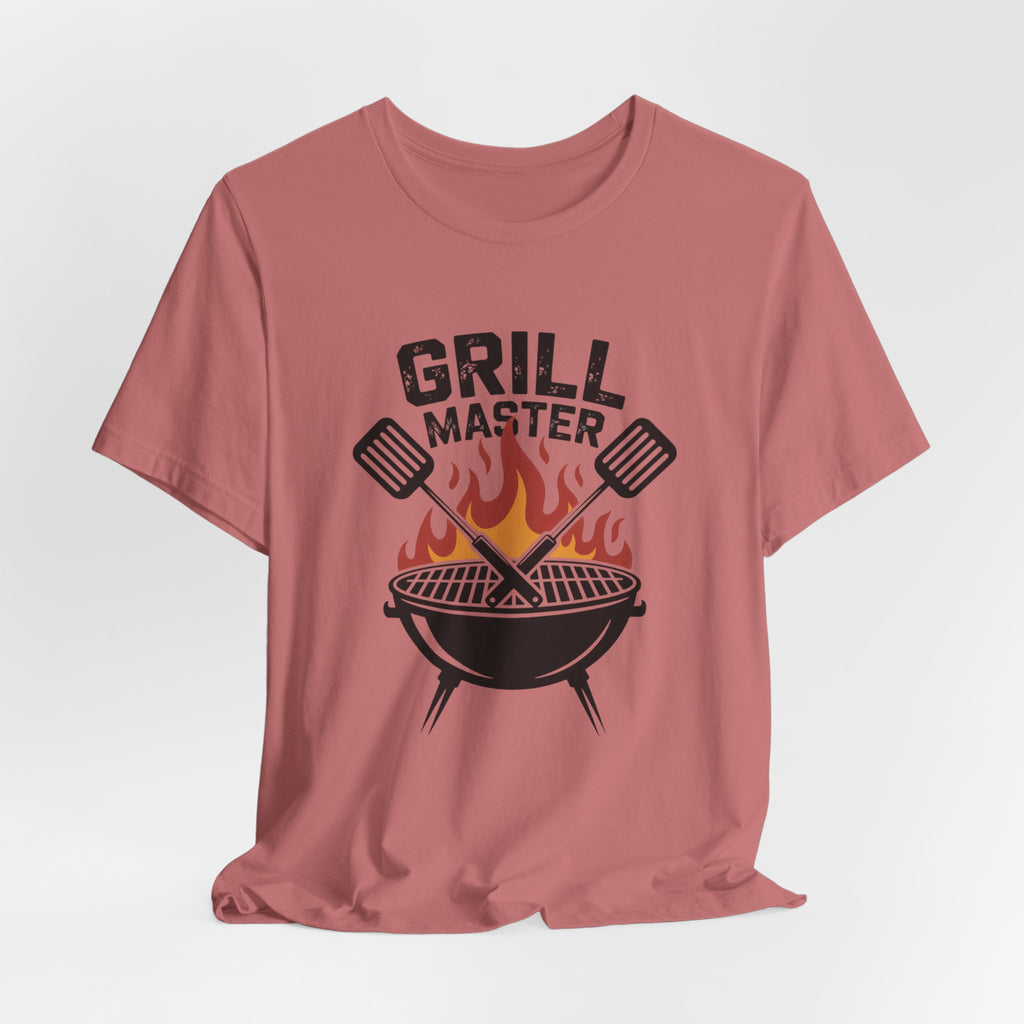 “Grill Master” T-Shirt — BBQ Chef Graphic Tee