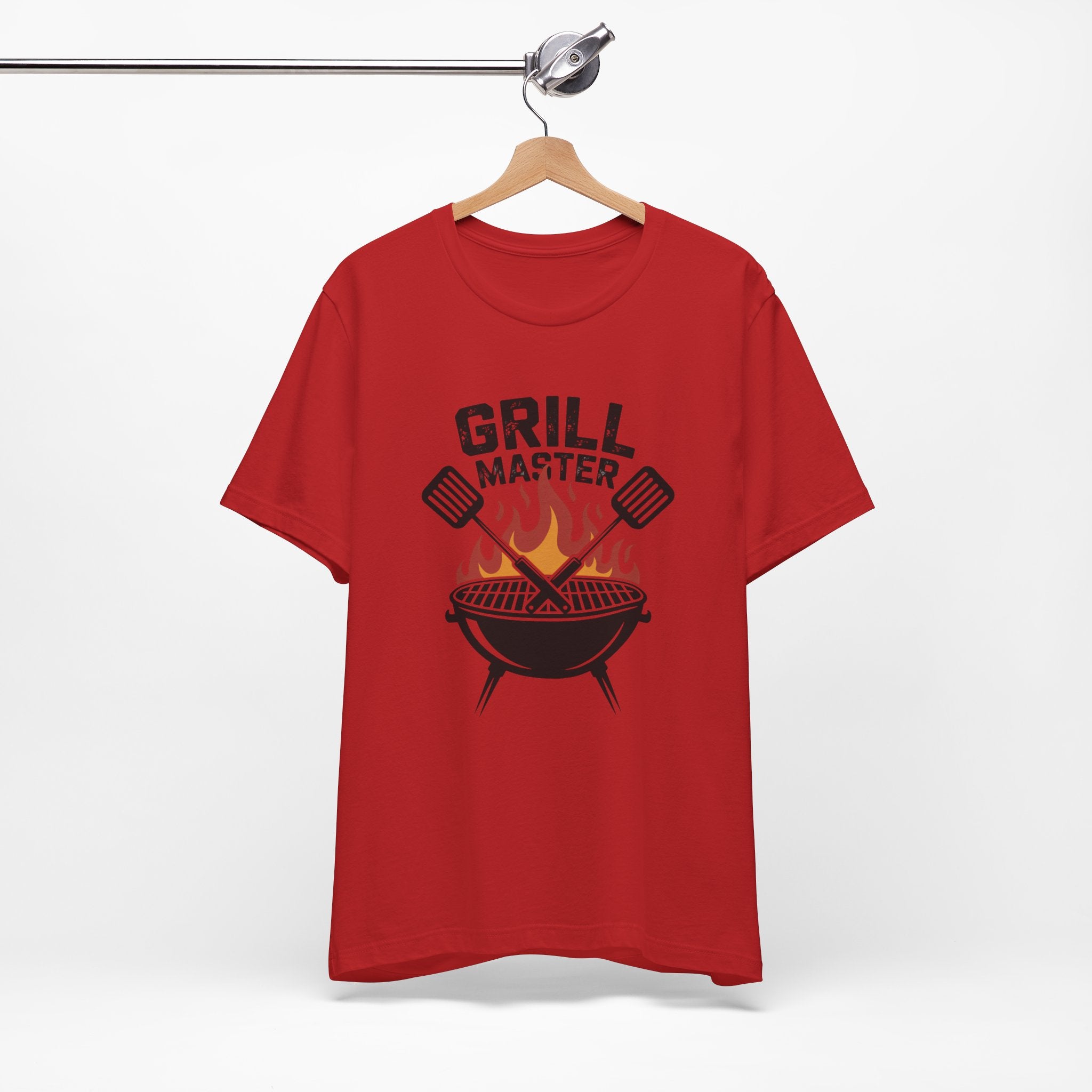 “Grill Master” T-Shirt — BBQ Chef Graphic Tee