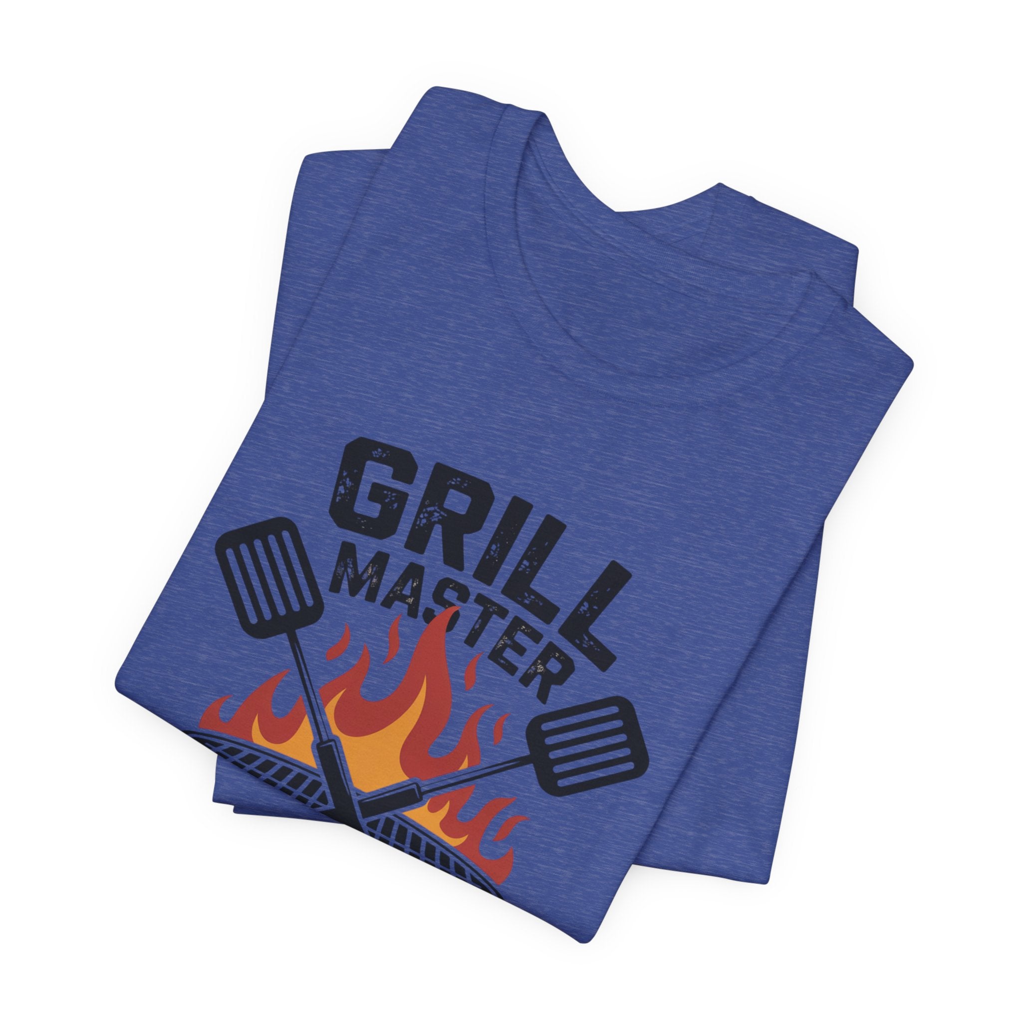 “Grill Master” T-Shirt — BBQ Chef Graphic Tee