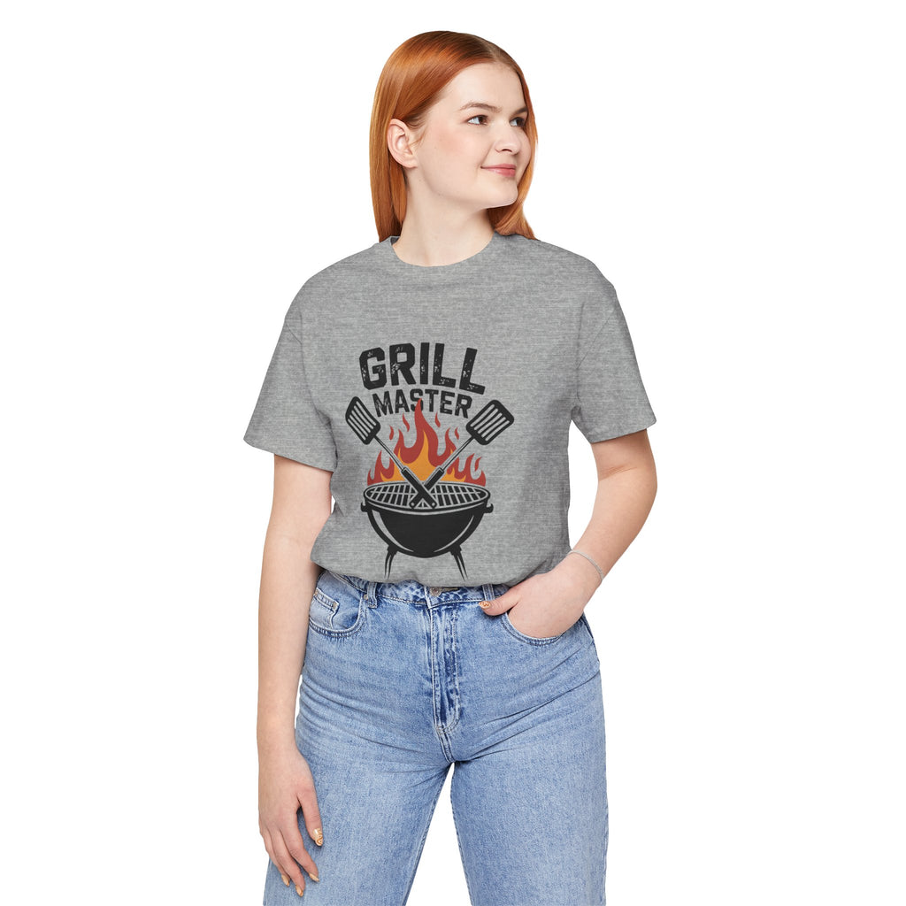 “Grill Master” T-Shirt — BBQ Chef Graphic Tee