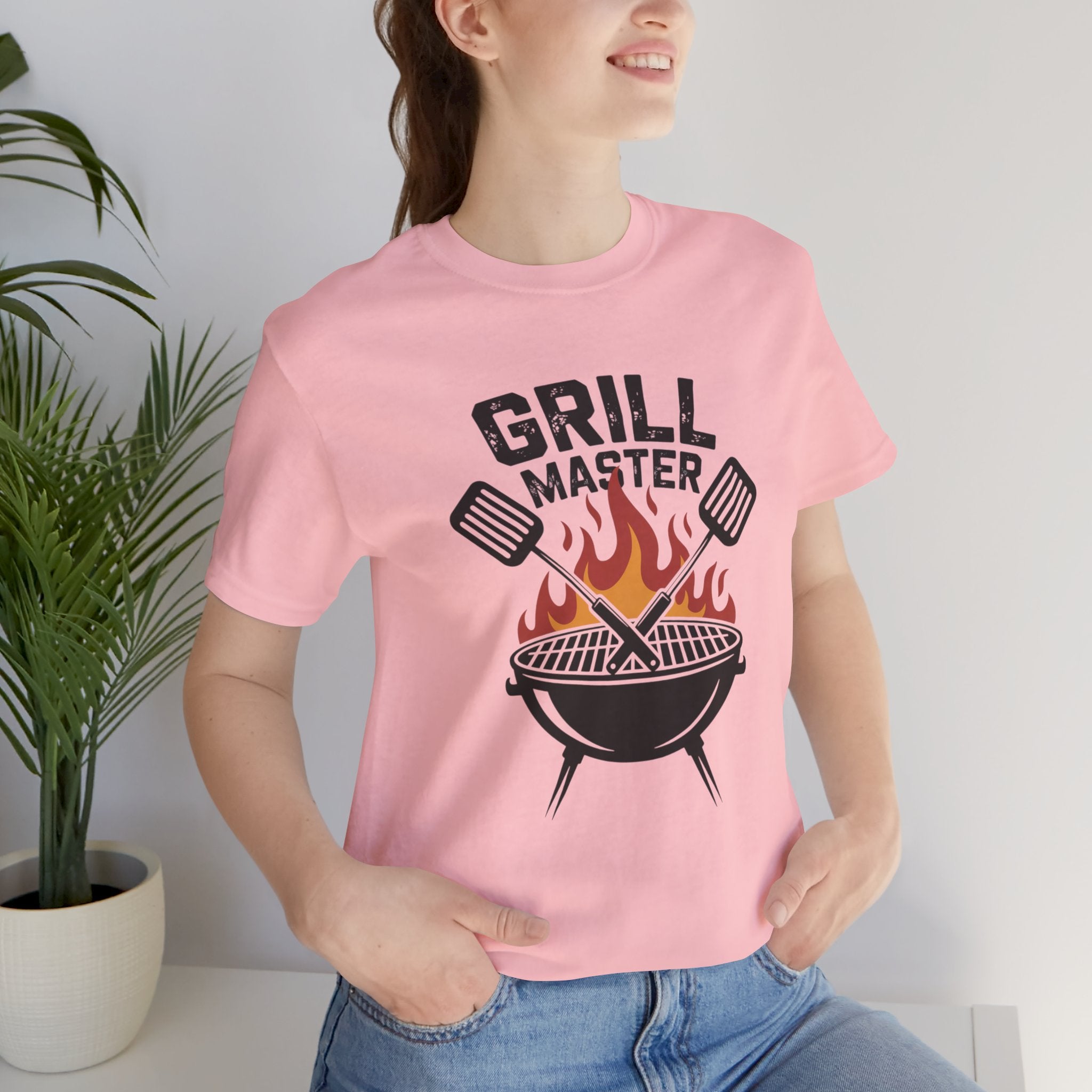 “Grill Master” T-Shirt — BBQ Chef Graphic Tee