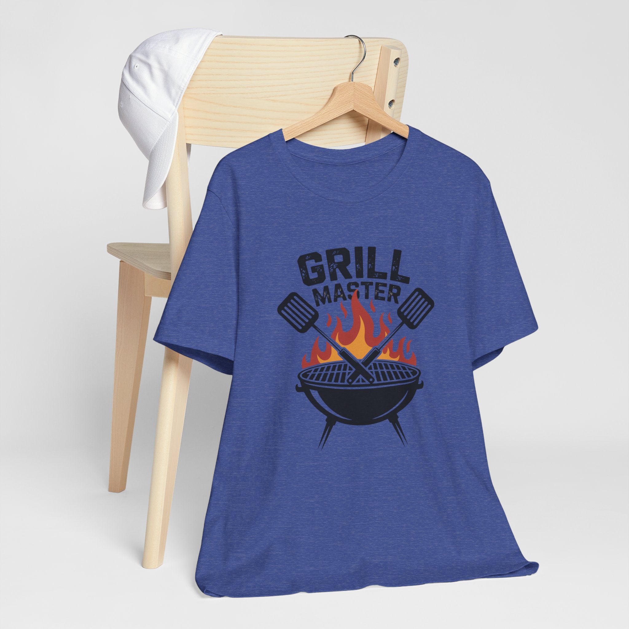 “Grill Master” T-Shirt — BBQ Chef Graphic Tee