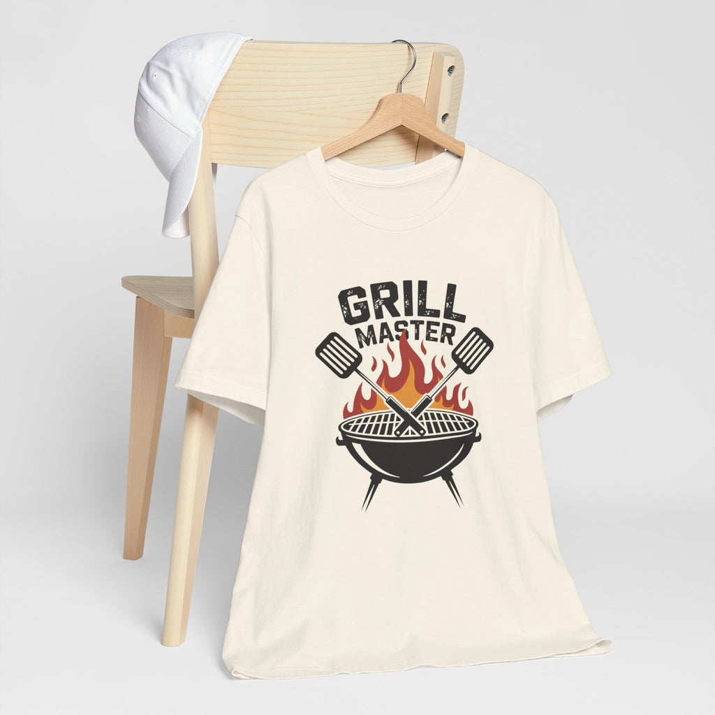 “Grill Master” T-Shirt — BBQ Chef Graphic Tee