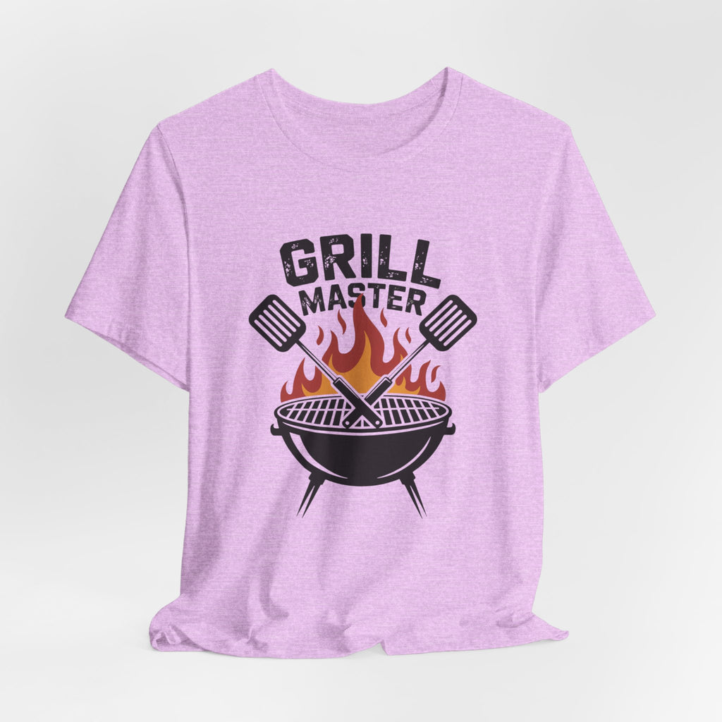 “Grill Master” T-Shirt — BBQ Chef Graphic Tee