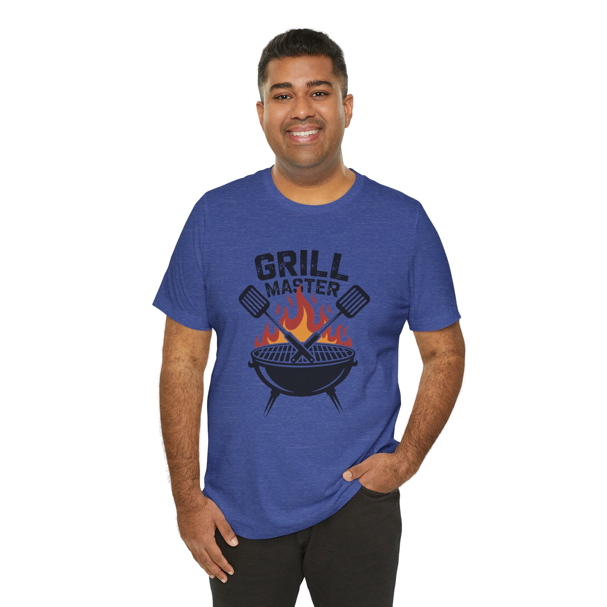 “Grill Master” T-Shirt — BBQ Chef Graphic Tee
