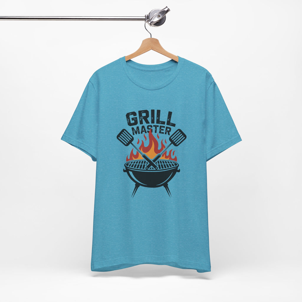 “Grill Master” T-Shirt — BBQ Chef Graphic Tee