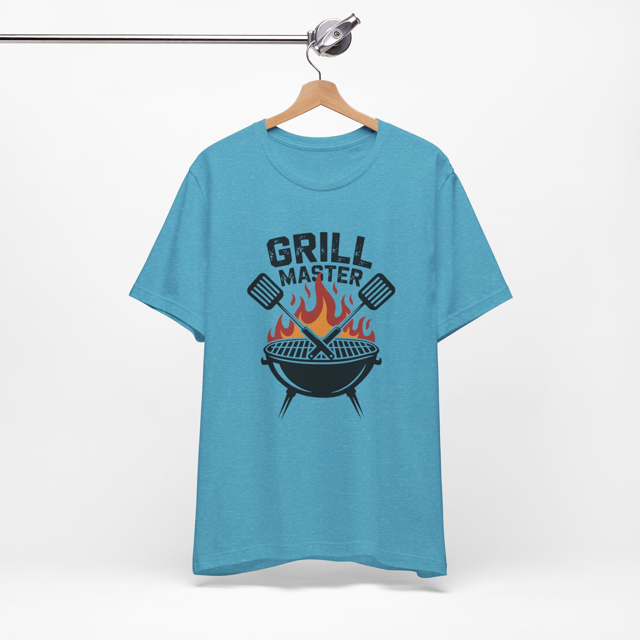 “Grill Master” T-Shirt — BBQ Chef Graphic Tee