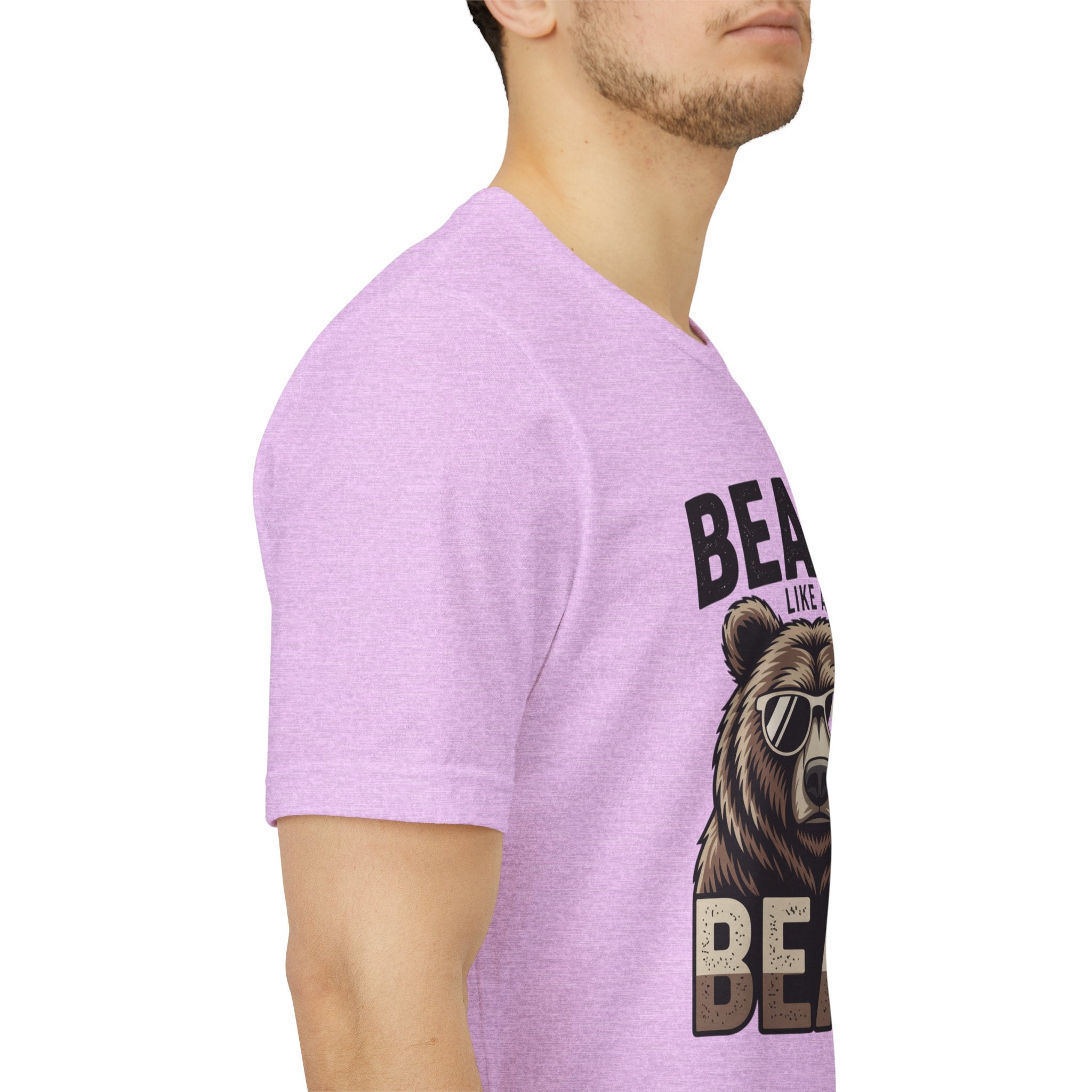 “Beard Like a Bear” T-Shirt — Retro Bear Graphic Tee