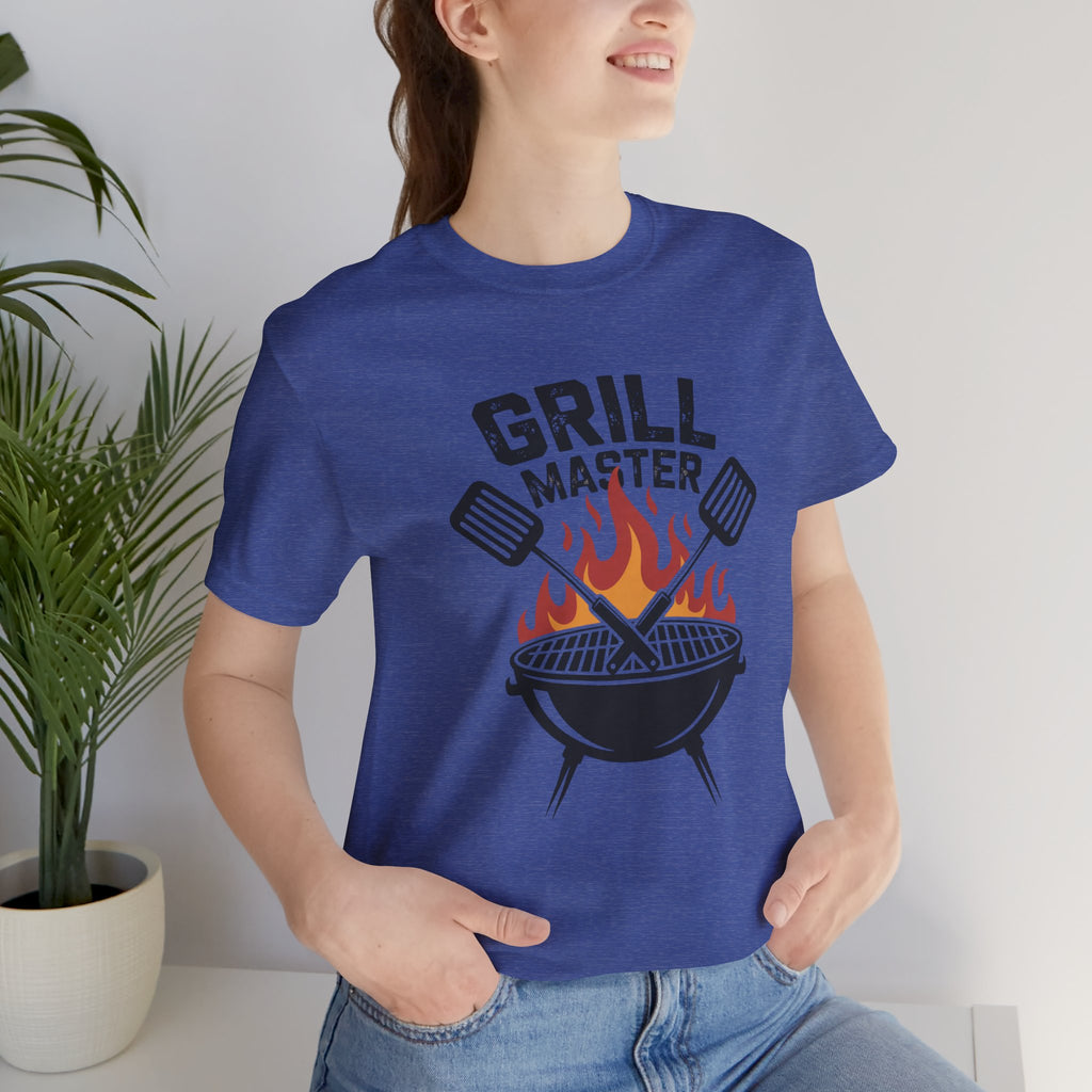 “Grill Master” T-Shirt — BBQ Chef Graphic Tee