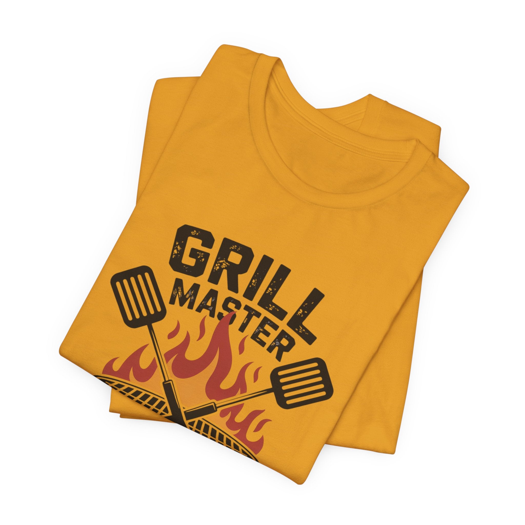 “Grill Master” T-Shirt — BBQ Chef Graphic Tee