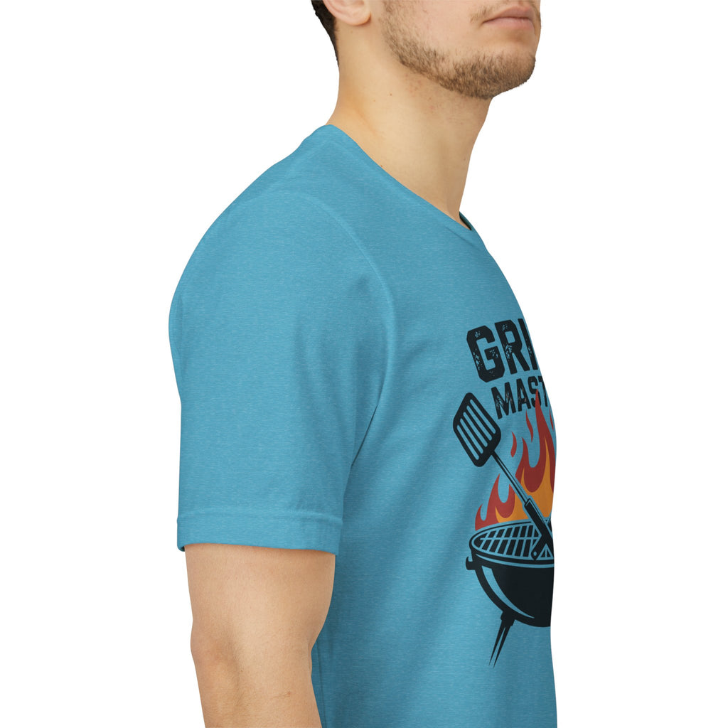 “Grill Master” T-Shirt — BBQ Chef Graphic Tee