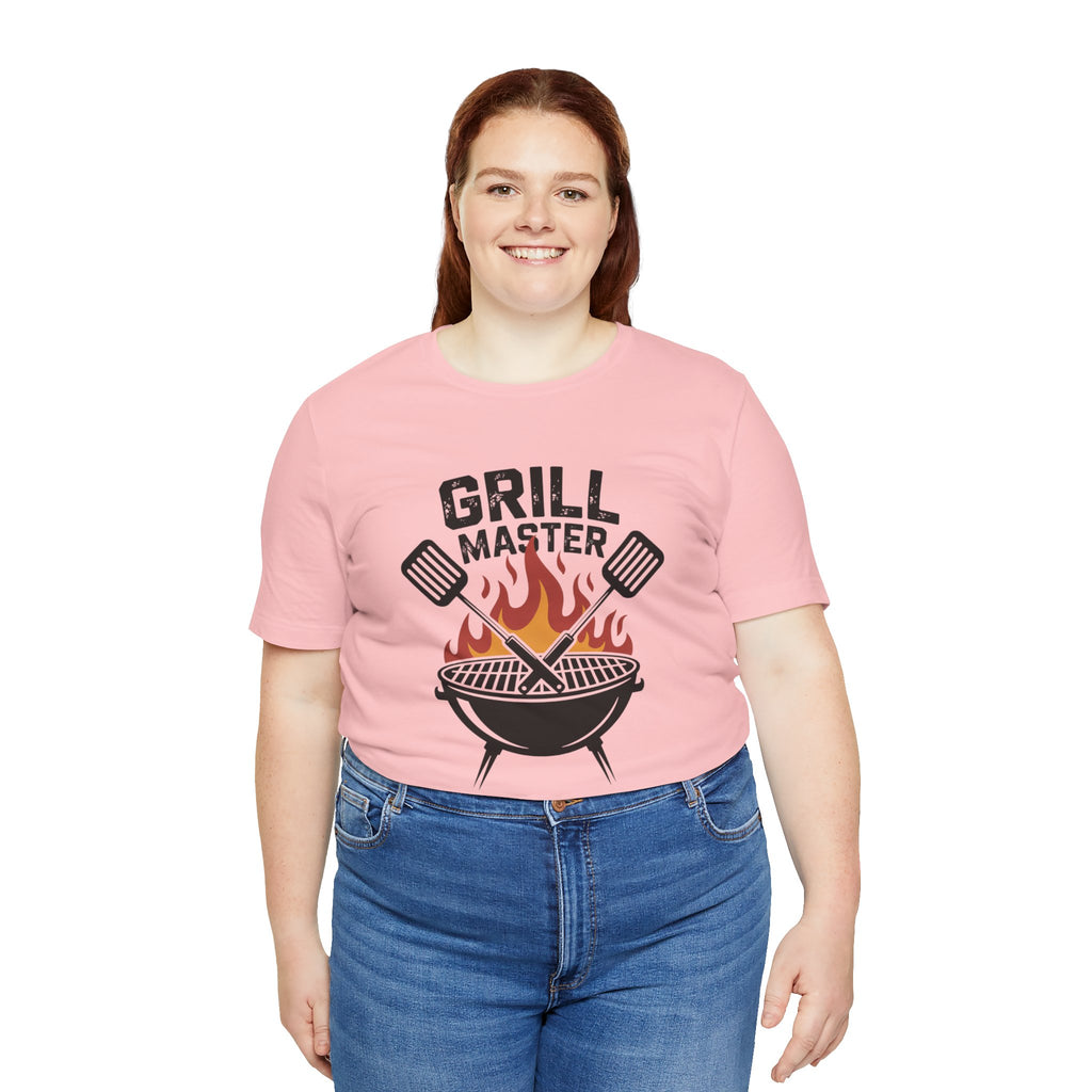 “Grill Master” T-Shirt — BBQ Chef Graphic Tee