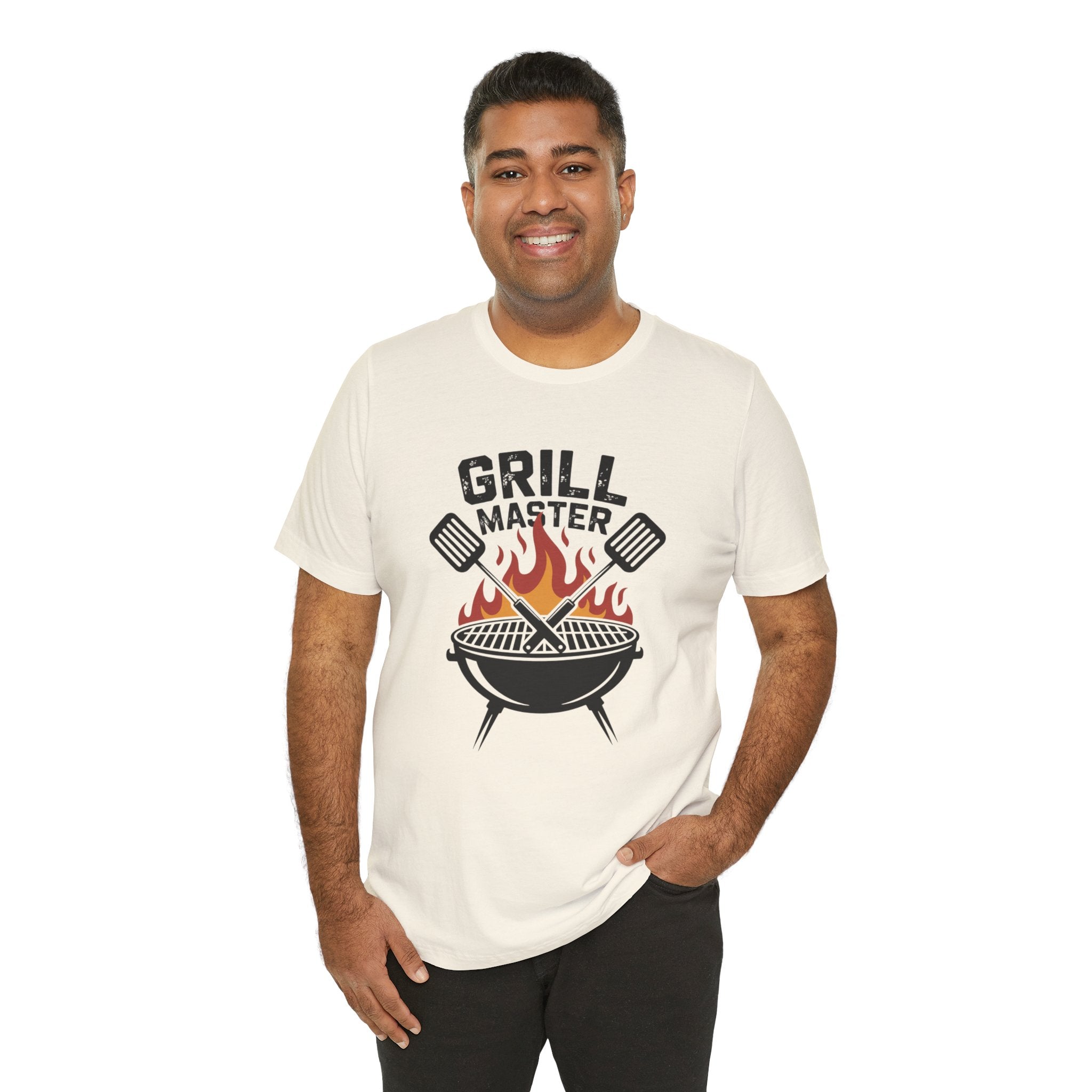 “Grill Master” T-Shirt — BBQ Chef Graphic Tee