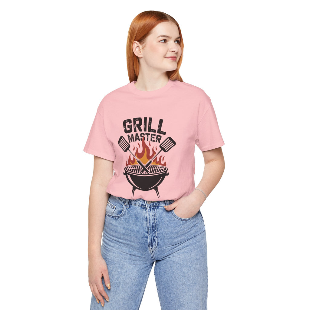 “Grill Master” T-Shirt — BBQ Chef Graphic Tee