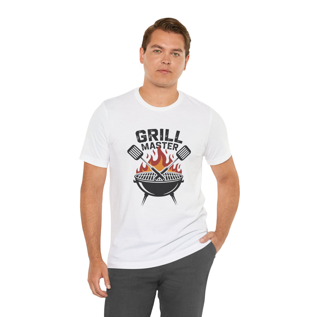 “Grill Master” T-Shirt — BBQ Chef Graphic Tee