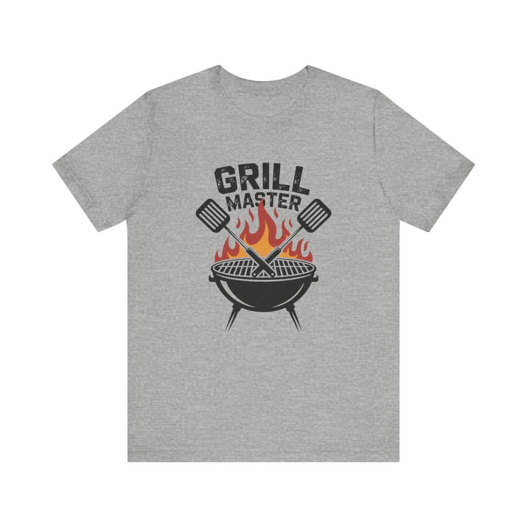 “Grill Master” T-Shirt — BBQ Chef Graphic Tee