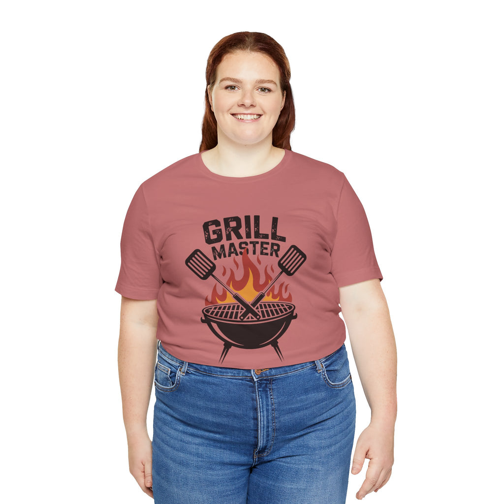 “Grill Master” T-Shirt — BBQ Chef Graphic Tee