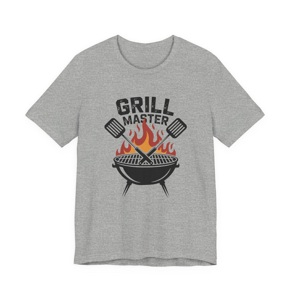 “Grill Master” T-Shirt — BBQ Chef Graphic Tee