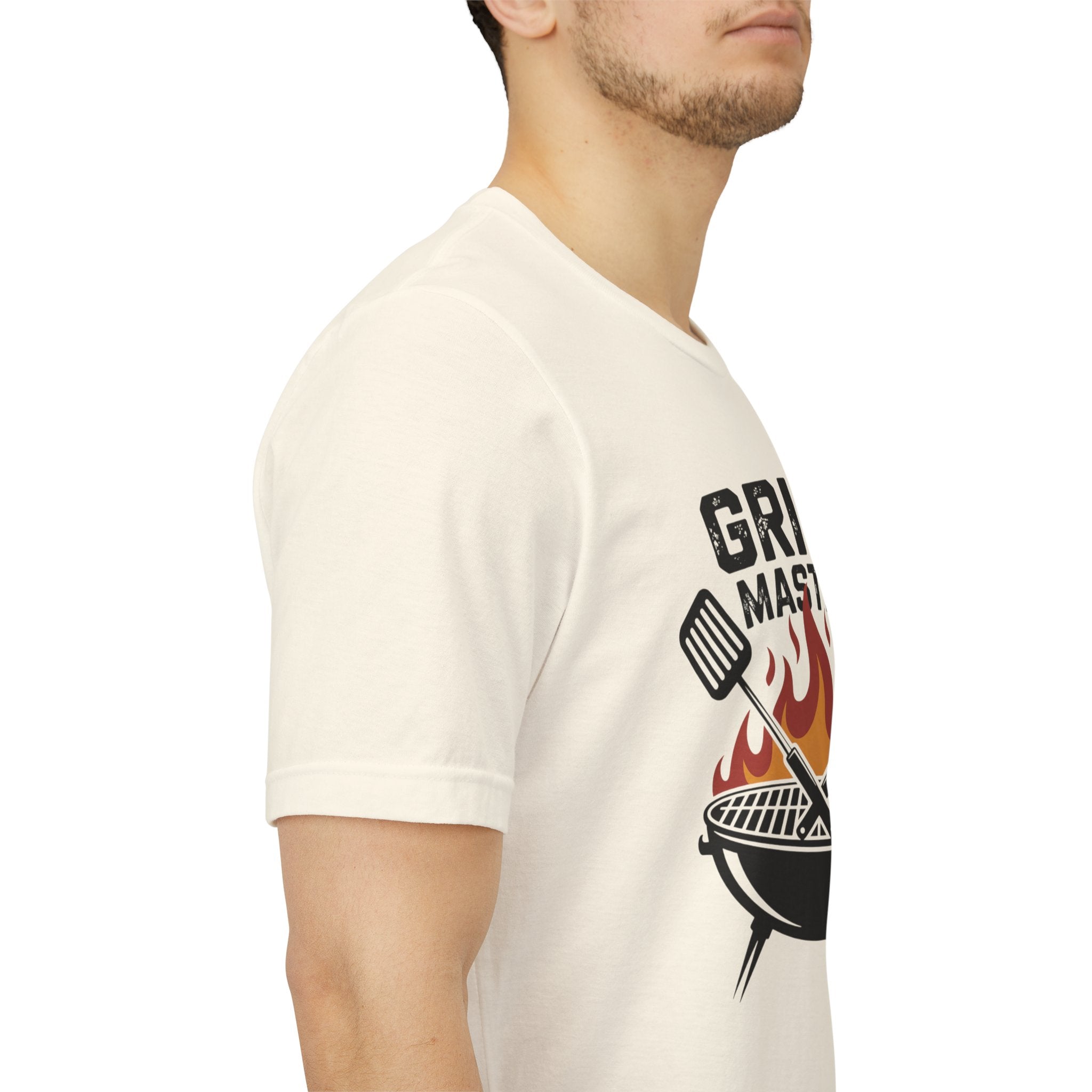 “Grill Master” T-Shirt — BBQ Chef Graphic Tee
