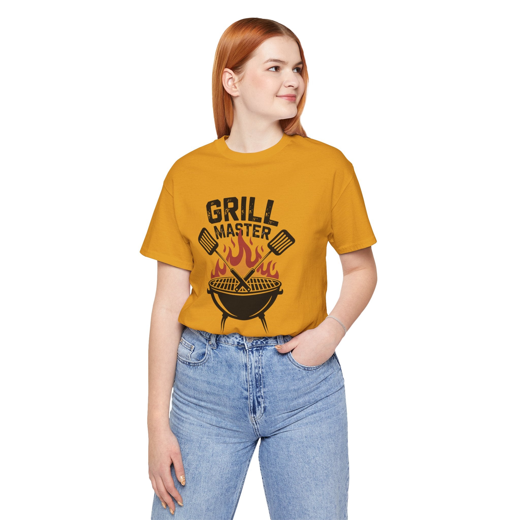 “Grill Master” T-Shirt — BBQ Chef Graphic Tee