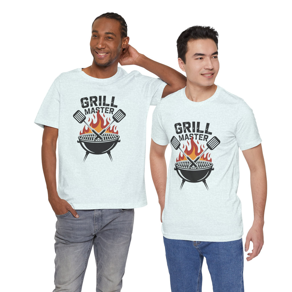 “Grill Master” T-Shirt — BBQ Chef Graphic Tee
