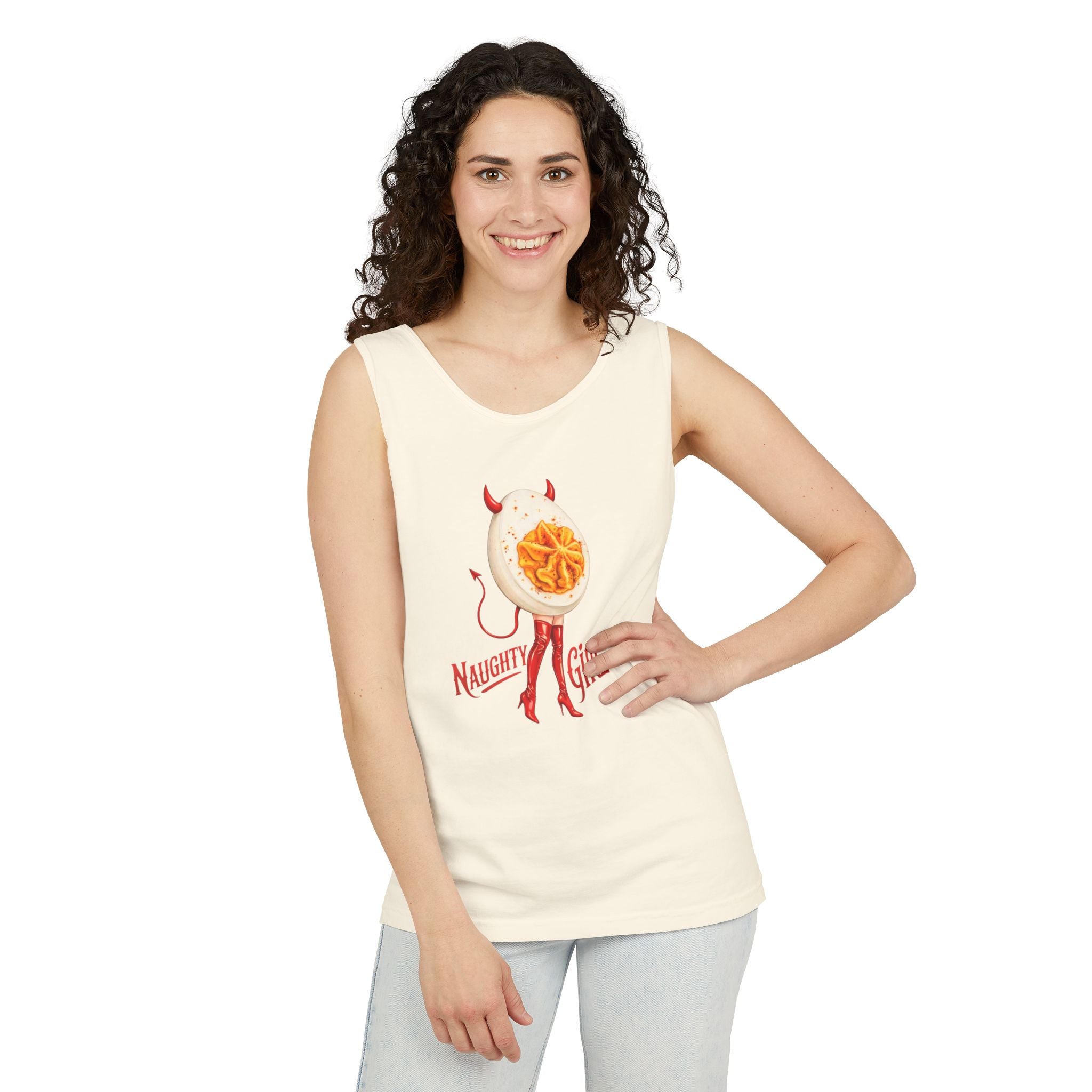 “Naughty Girl” Deviled Egg Tank Top