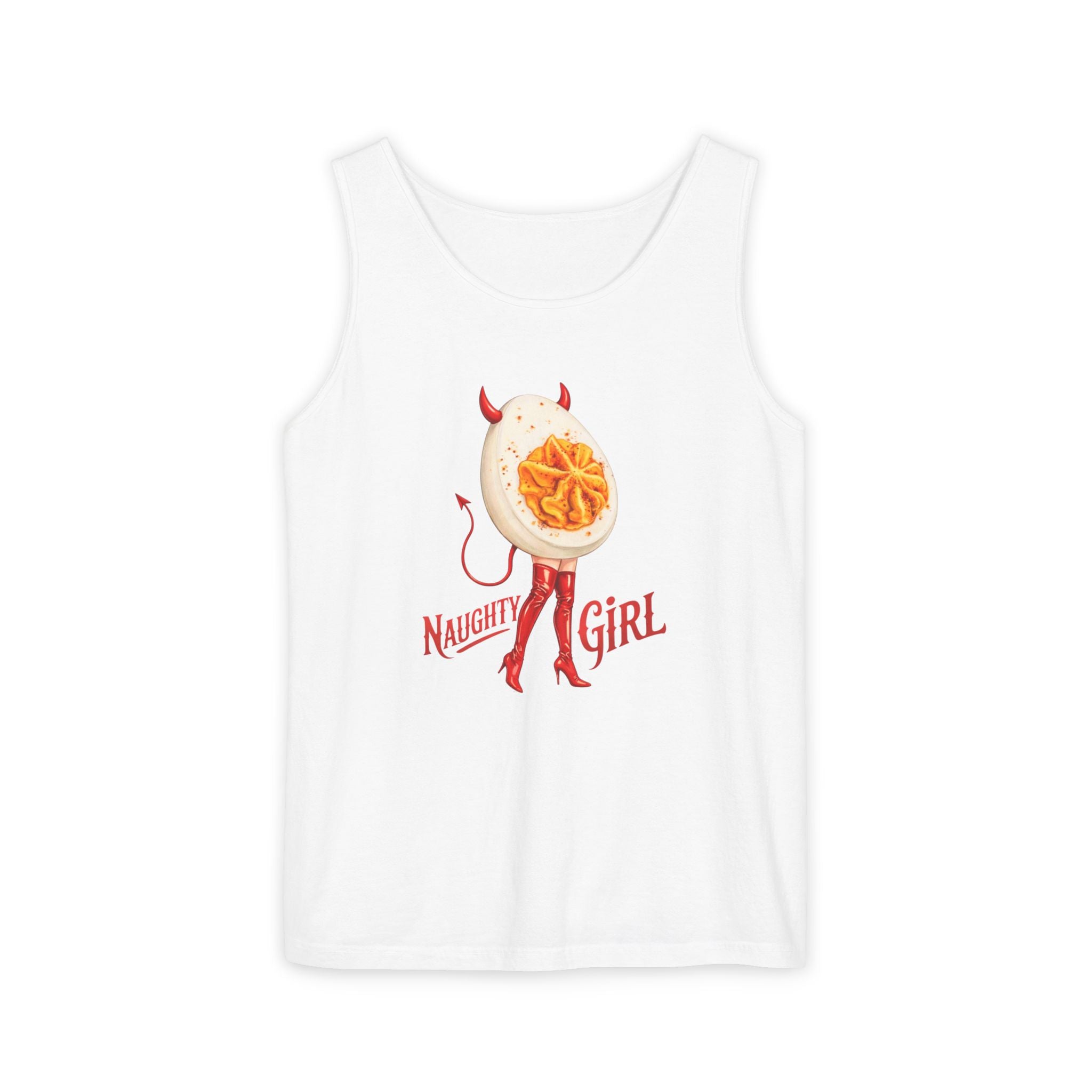 “Naughty Girl” Deviled Egg Tank Top