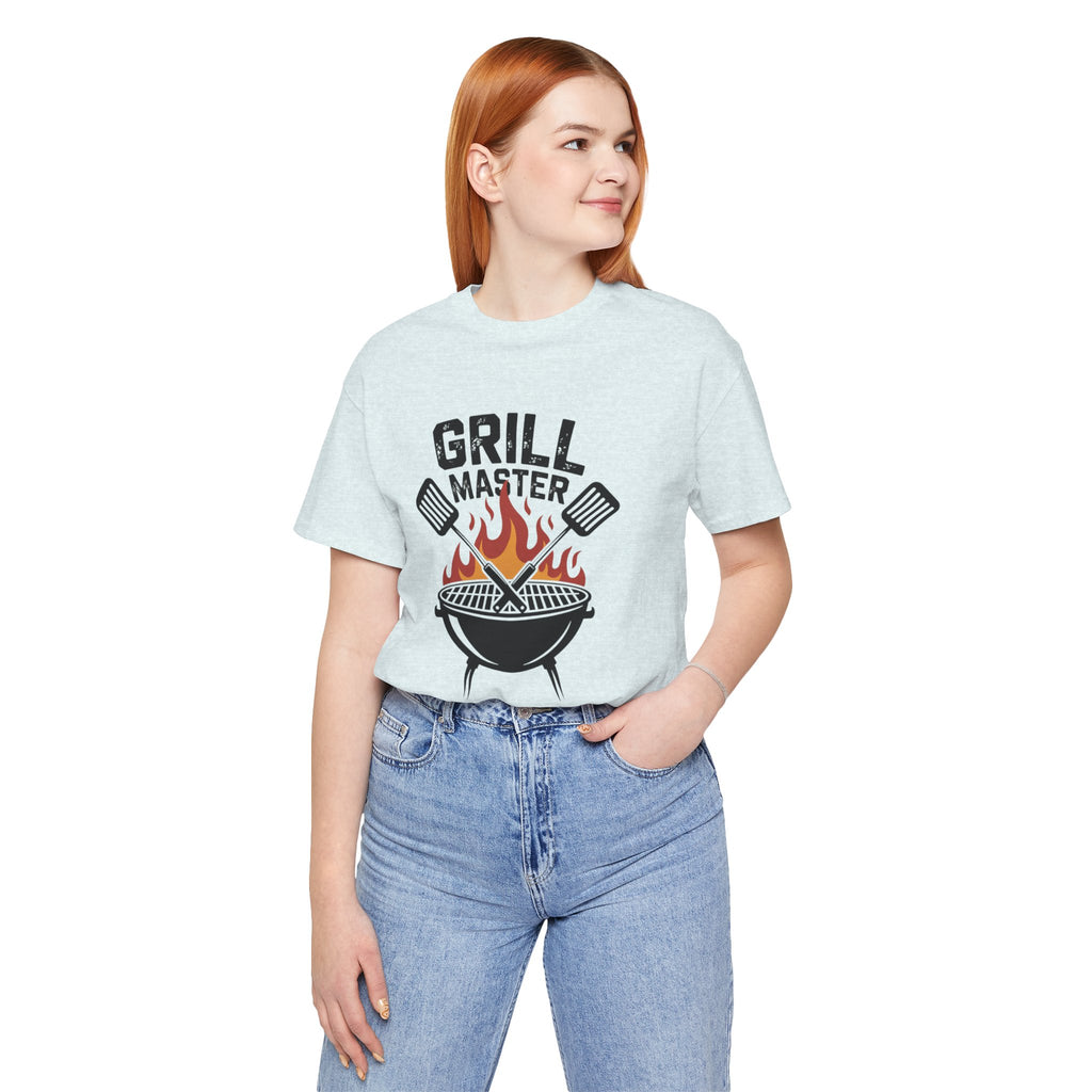 “Grill Master” T-Shirt — BBQ Chef Graphic Tee