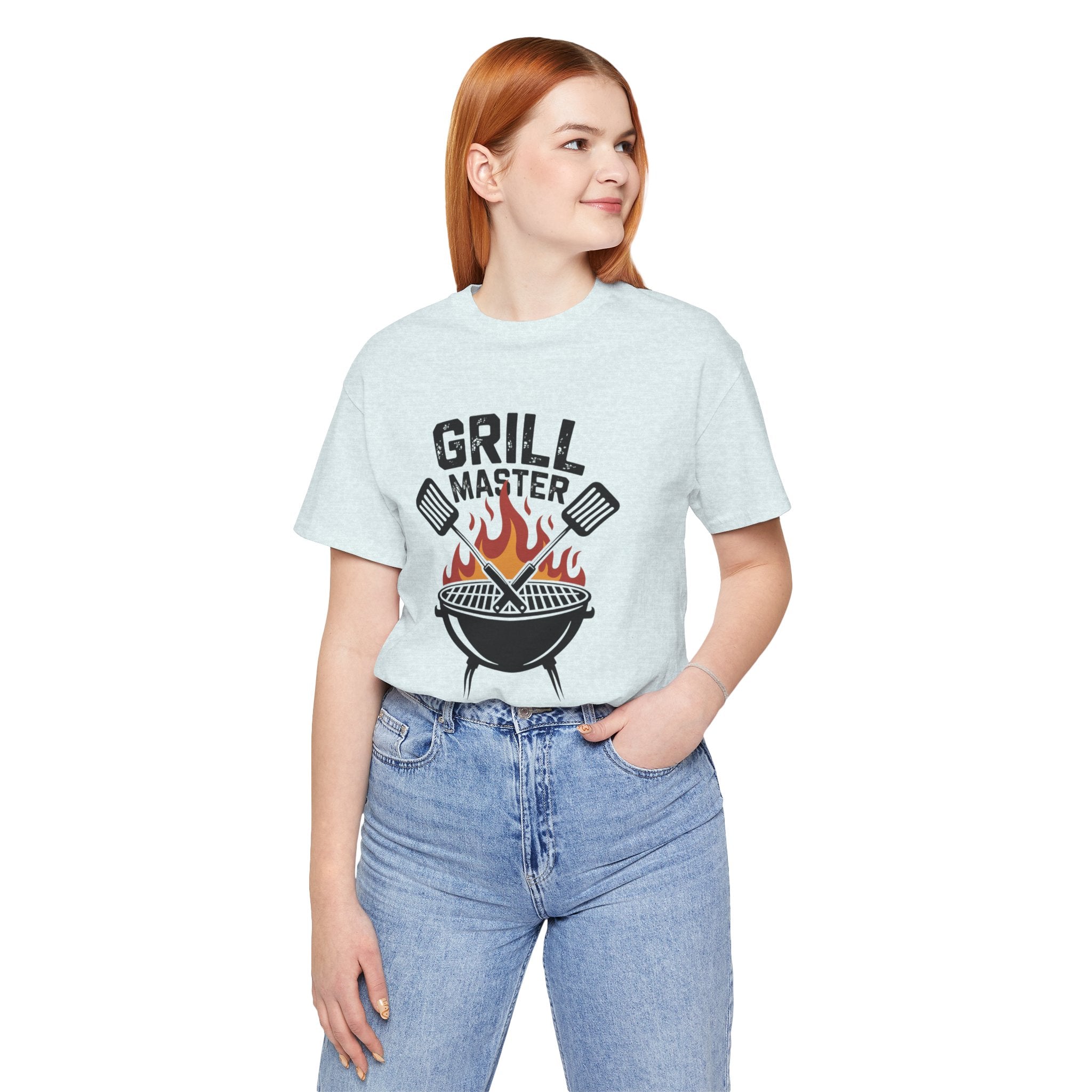 “Grill Master” T-Shirt — BBQ Chef Graphic Tee