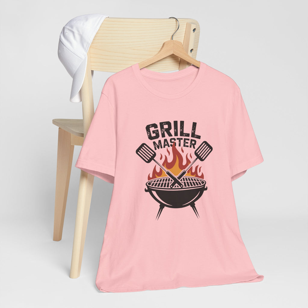 “Grill Master” T-Shirt — BBQ Chef Graphic Tee