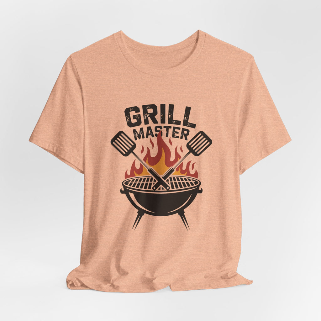 “Grill Master” T-Shirt — BBQ Chef Graphic Tee