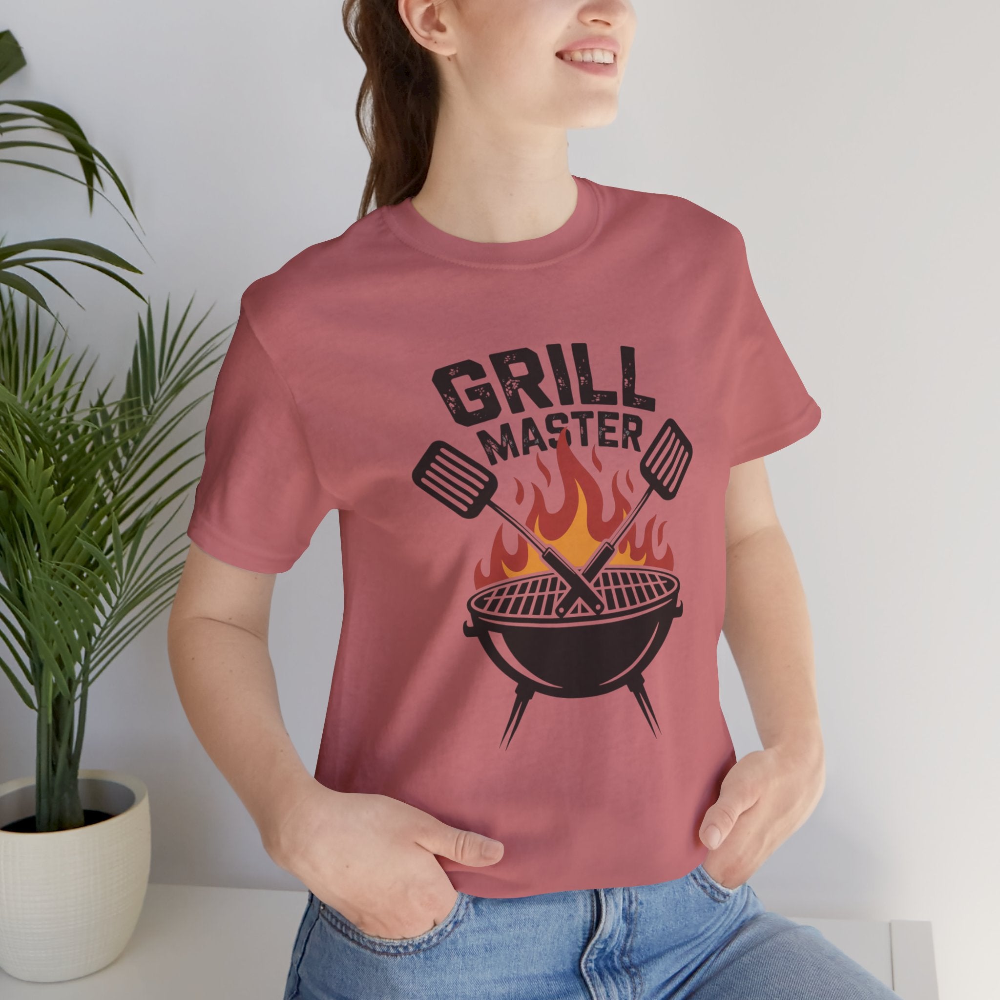 “Grill Master” T-Shirt — BBQ Chef Graphic Tee
