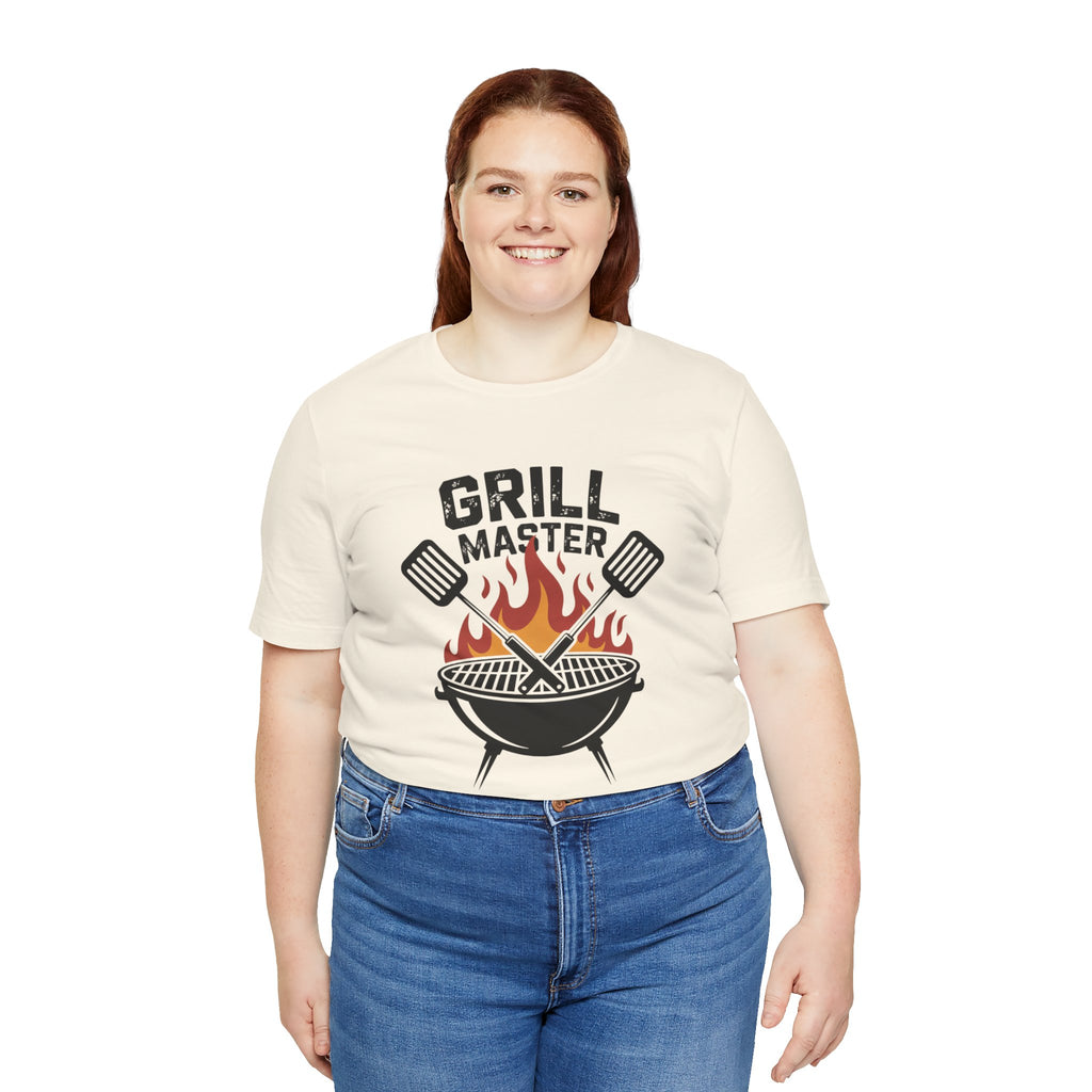 “Grill Master” T-Shirt — BBQ Chef Graphic Tee