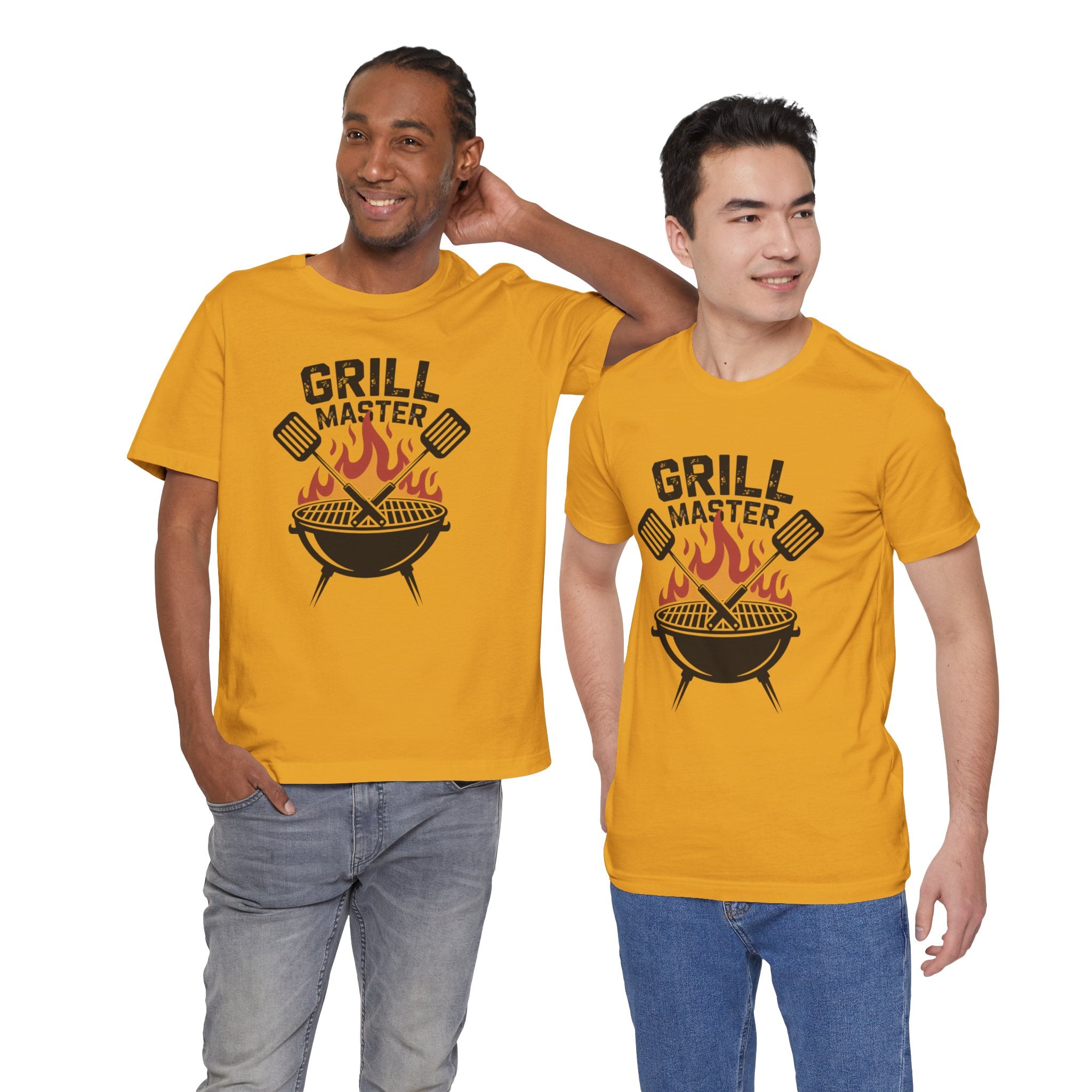 “Grill Master” T-Shirt — BBQ Chef Graphic Tee